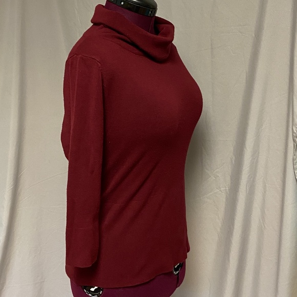 Laura Leigh Ltd turtleneck cowl neck sweater - Picture 2 of 4